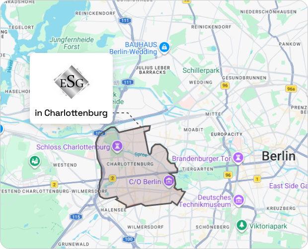 Charlottenburg Map